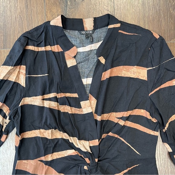 NIC+ZOE Abstract Animal Top Multi SZ SM - Picture 4 of 6